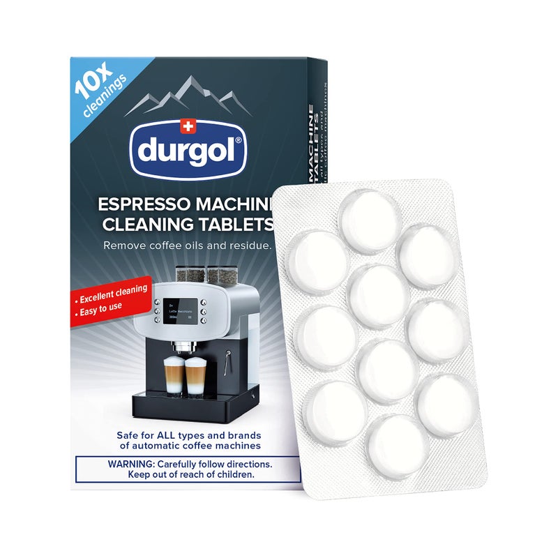 Durgol Espresso Machine and Coffee Maker Cleaning Tablets  10 count - Image 1